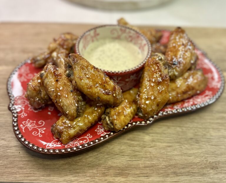 Asian Sweet Heat Chicken Wings (Alpha-Gal Friendly and Dairy Free)